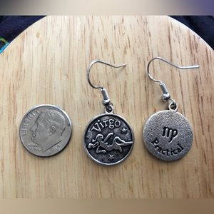 Zodiac Virgo earrings